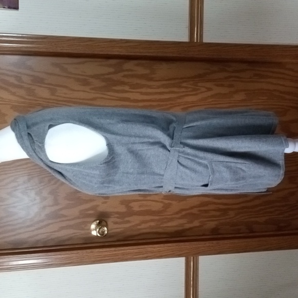 Cardigan, cotton, Angora, cashmere, long line sleeveless, comfort, casua… - Picture 2 of 7